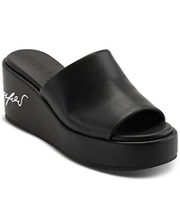 Karl Lagerfeld Paris Women's Calvina Platform Wedge Sandals