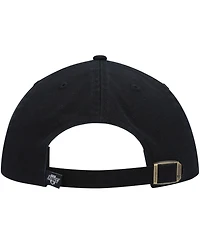 Men's '47 Brand Black Los Angeles Kings Team Clean Up Adjustable Hat