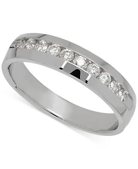 Men's Diamond Band (1/2 ct. t.w.) 14k White Gold (Also Yellow Gold)