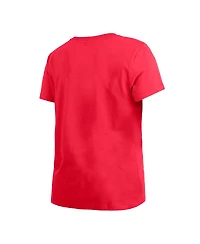 Women's New Era Red Chicago Bulls 2023/24 City Edition T-shirt