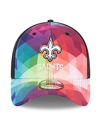 Men's New Era Pink Orleans Saints 2023 Nfl Crucial Catch 39THIRTY Flex Hat