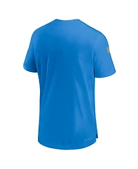 Men's Nike Powder Blue Los Angeles Chargers Sideline Coach Performance T-shirt