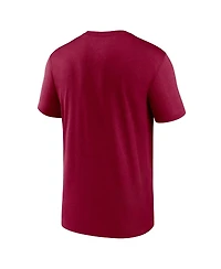 Men's Nike Burgundy Washington Commanders Legend Icon Performance T-shirt