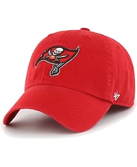 Men's '47 Brand Red Tampa Bay Buccaneers Franchise Logo Fitted Hat