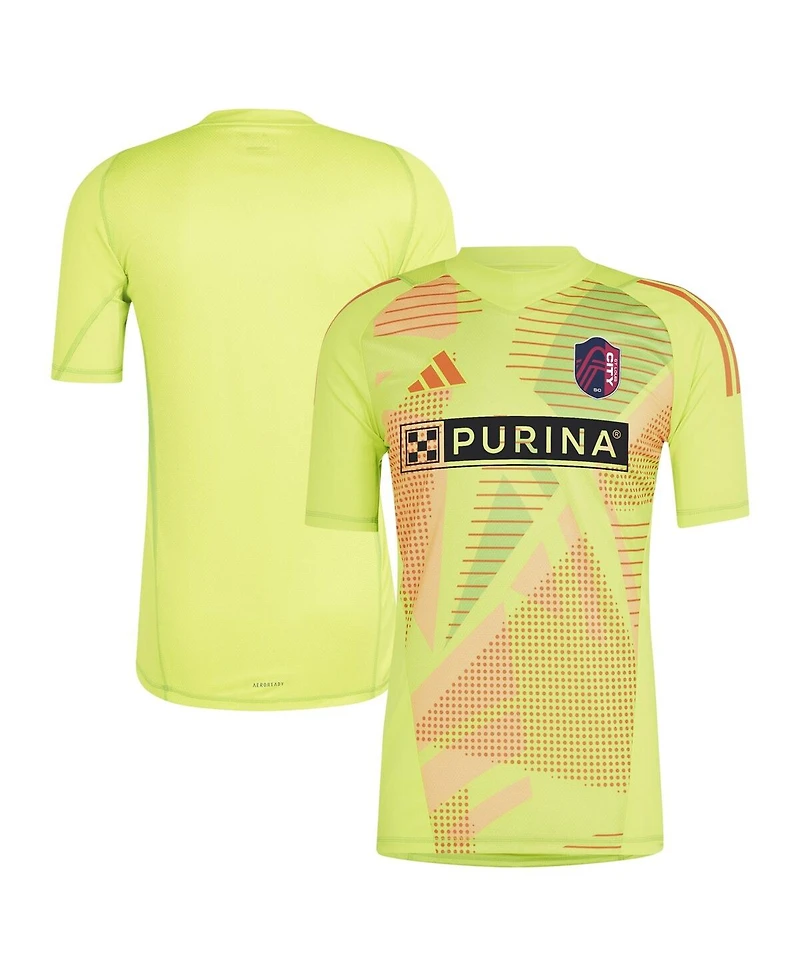Men's adidas Yellow St. Louis City Sc 2024 Goalkeeper Jersey