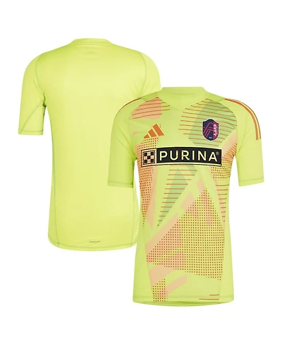 Men's adidas Yellow St. Louis City Sc 2024 Goalkeeper Jersey