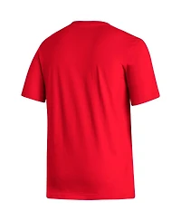 Men's adidas Red Ajax Dassler T-shirt