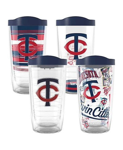 Tervis Tumbler Minnesota Twins Four-Pack 16 Oz Classic Tumbler Set