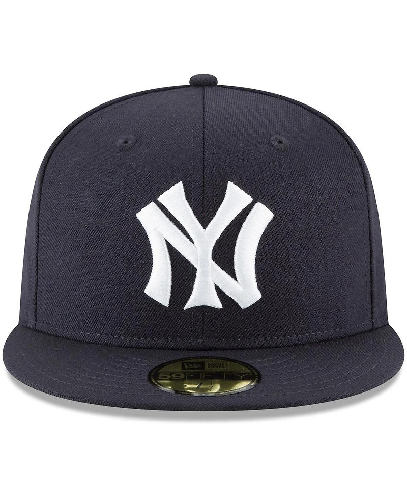 Men's New Era Navy York Yankees Cooperstown Collection Wool 59FIFTY Fitted Hat