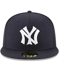Men's New Era Navy York Yankees Cooperstown Collection Wool 59FIFTY Fitted Hat