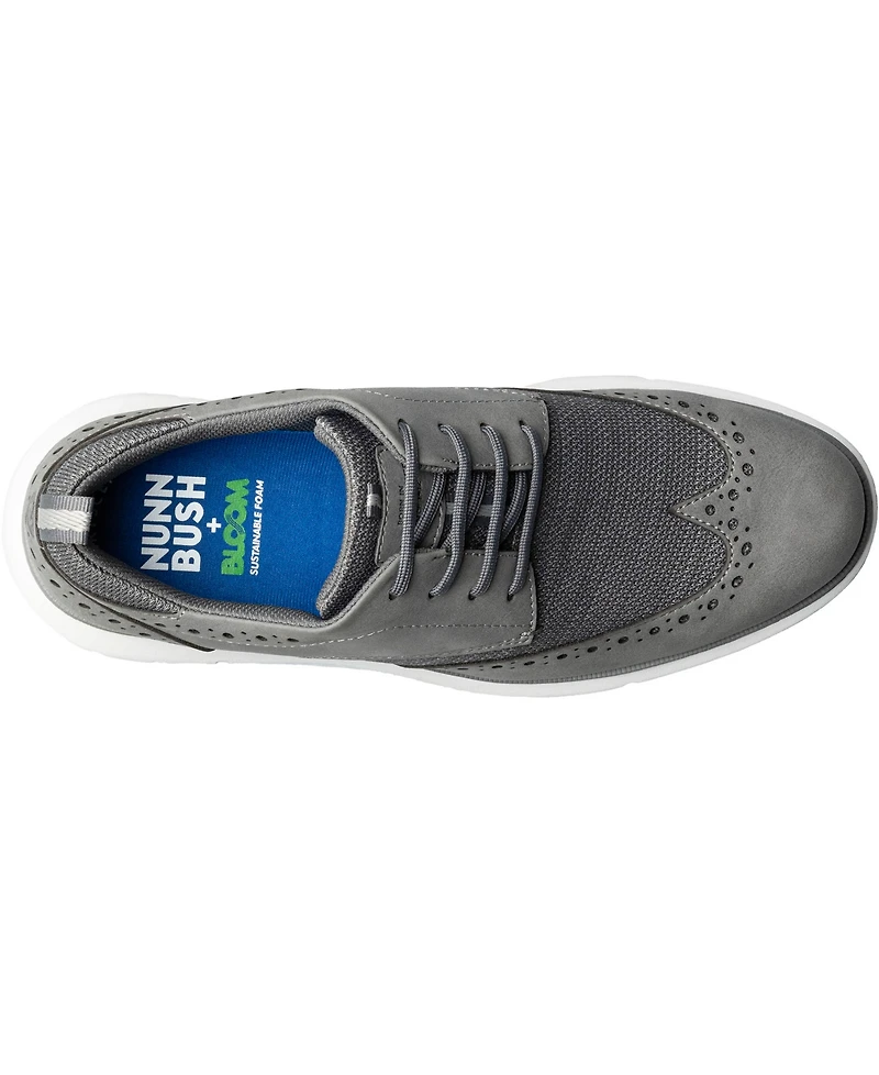 Nunn Bush Men's Stance Knit Wingtip Oxford Shoes