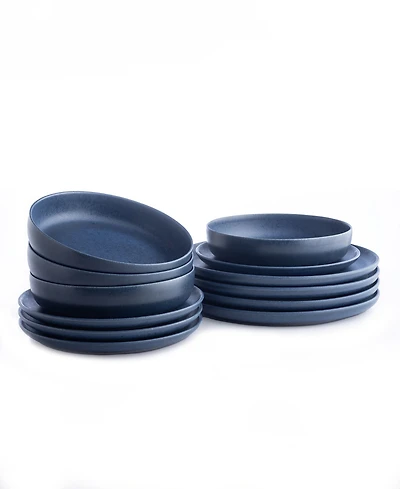 Porto by Stone Lain Macchio Stoneware Pc. Dinnerware Set
