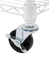 Seville Classics UltraDurable 5-Tier Nsf Steel Wire Shelving System