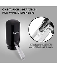Ivation Wine Aerator & Wine Dispenser with Flexible Tube