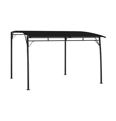 Garden Sunshade Awning 118.1"x118.1"x100.4" Anthracite