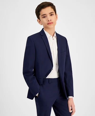 Michael Kors Big Boys Classic Fit Stretch Suit Jacket
