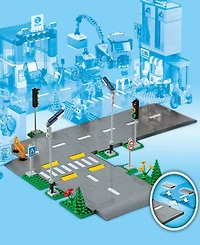 Lego City 60304 Road Plates Intersection Toy Building Set