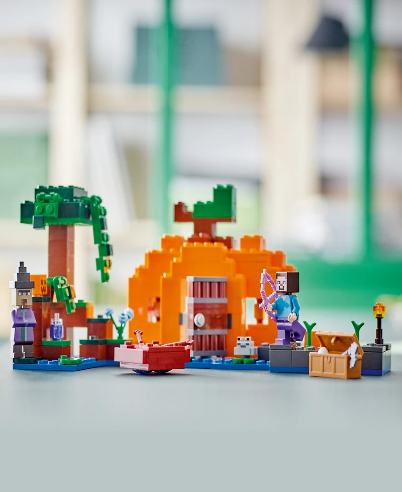 Lego Minecraft 21248 The Pumpkin Farm Toy Building Set
