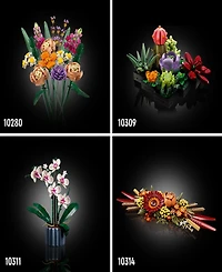 Lego Icons 10313 Wildflower Bouquet Adult Toy Floral Building Set