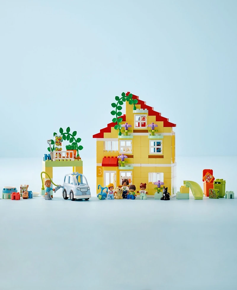 Lego Duplo Town 10994 3-in-1 Family House Toy Stem Home Building Set