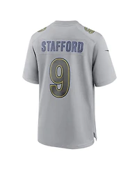 Men's Nike Matthew Stafford Gray Los Angeles Rams Atmosphere Fashion Game Jersey