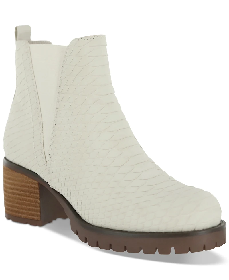 Mia Women's Jody Lug Sole Chelsea Booties