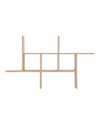 Cantilever Cubby Wall Shelf, Horizontal or Vertical