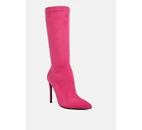 Playdate High Heeled Calf Boots