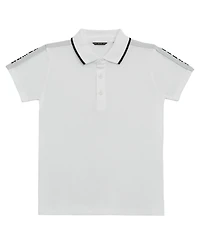 Guess Big Boys Short Sleeve Taping Polo Shirt