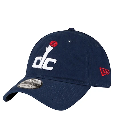Men's New Era Navy Washington Wizards Team 2.0 9TWENTY Adjustable Hat