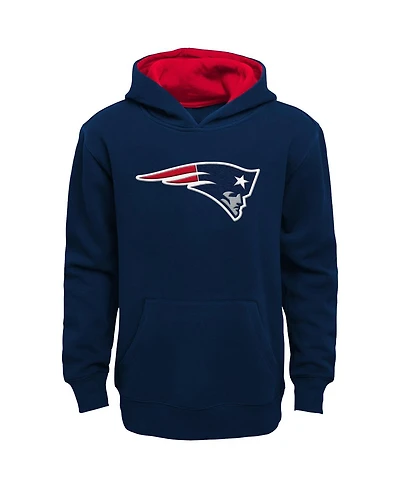 Little Boys and Girls Navy New England Patriots Prime Pullover Hoodie