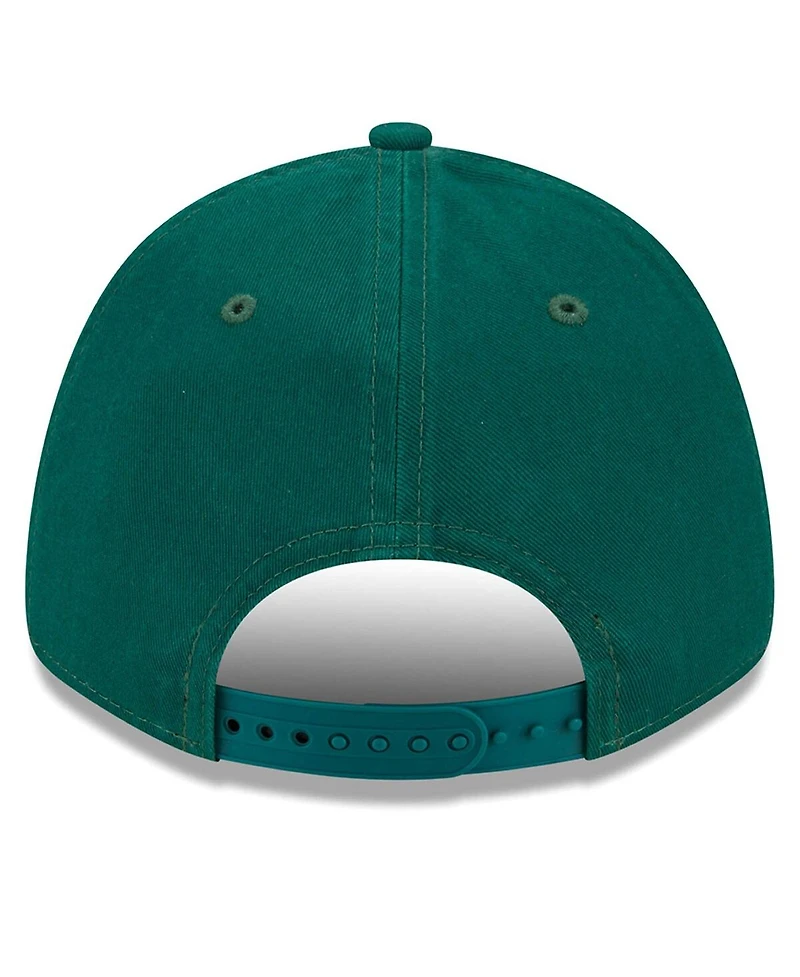 Youth Boys New Era Green New York Jets Outline 9FORTY Adjustable Hat