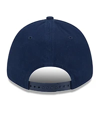 Men's New Era Navy New England Patriots Outline 9FORTY Snapback Hat
