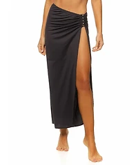 Guria Beachwear Women's Side Slit Long Skirt Cover-up
