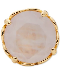 Kate Spade New York Gold-Tone Color Cubic Zirconia Stud Earrings