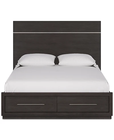 Tivie 3pc Bedroom Set (King Storage Bed + Dresser Nightstand), Created for Macy's