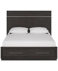 Tivie 3pc Bedroom Set (King Storage Bed + Dresser Nightstand), Created for Macy's