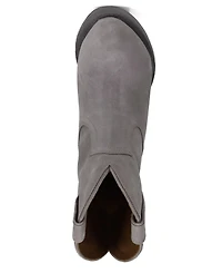 Frye Women's Billy Short Western Leather Booties - Blue Ash