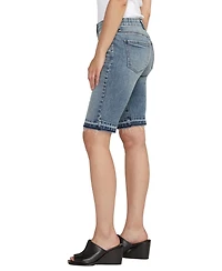 Jag Women's Cecilia Mid Rise Bermuda Shorts