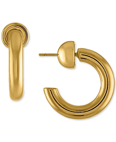 Oma The Label 18k Gold-Plated Medium C-Hoop Earrings, 1.18"