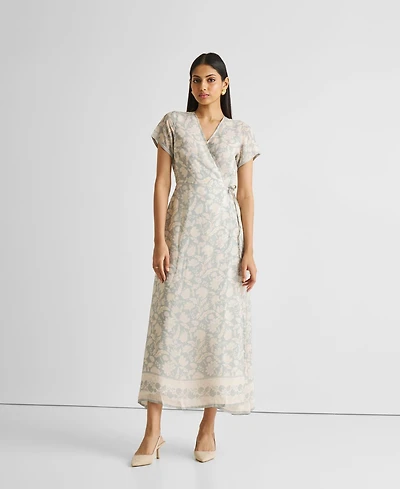 Reistor Women's Maxi Wrap Dress