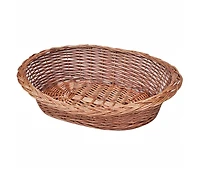vidaXL Willow Dog Basket/Pet Bed Natural 27.6"