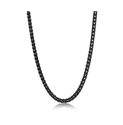 Stainless Steel 4mm Franco Chain Necklace