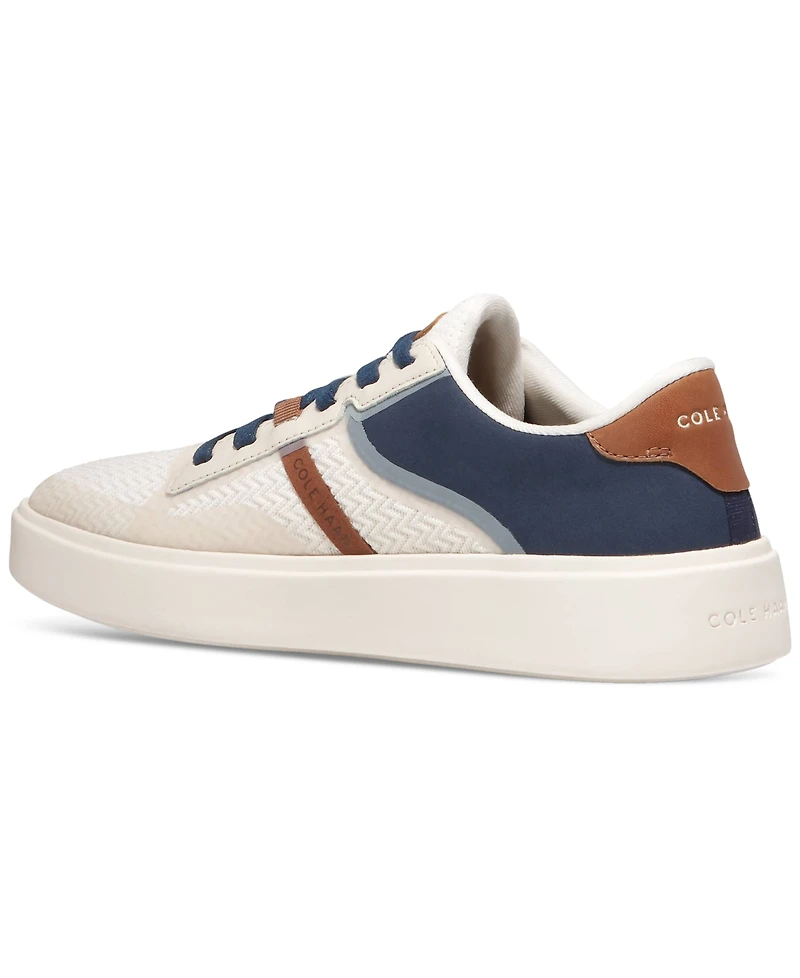 Cole Haan Men's Grand Crosscourt Winner Mixed-Media Lace-Up Sneakers