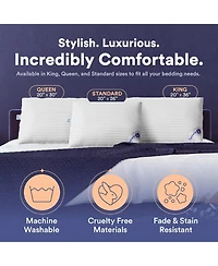 Continental Bedding Firm Comfort with 700 Fill Power - King Size Pack of 1