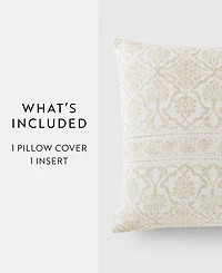 ienjoy Home Damask Printed Decorative Pillow, 20" x