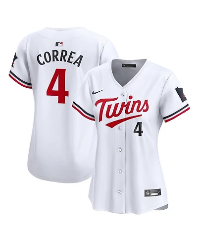 Women's Nike Carlos Correa White Minnesota Twins Home Limited Player Jersey