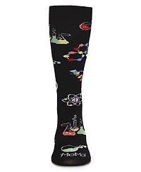 MeMoi Men's Cool Science Geek Novelty Crew Socks