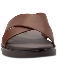 Cole Haan Men's Nantucket Cross Strap Slip-On Slide Sandals