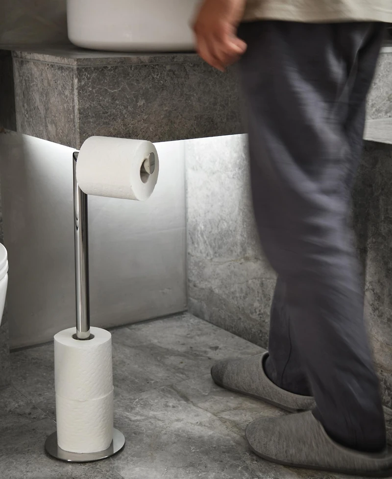 Joseph Joseph Easy-store Luxe 2-in-1 Toilet Roll Stand
